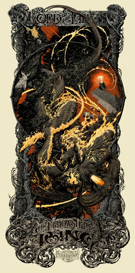 Carteles de El Señor de los Anillos, por Aaron Horkey