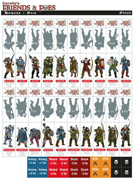 Friends & Foes: Humans & Orcs, de Dario Corallo