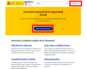 Cómo acceder a tu área personal e identificarte para trámites en Import@ss