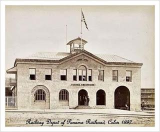 Estación de la Panama Railroad Company 1897 Estación de la Panama Railroad Company 1897