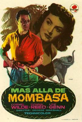 MÁS ALLÁ DE MOMBASA (Beyond Mombasa) (USA, 1956) Aventuras