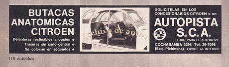Butacas anatómicas para el Citroën Butacas anatómicas para el Citroën