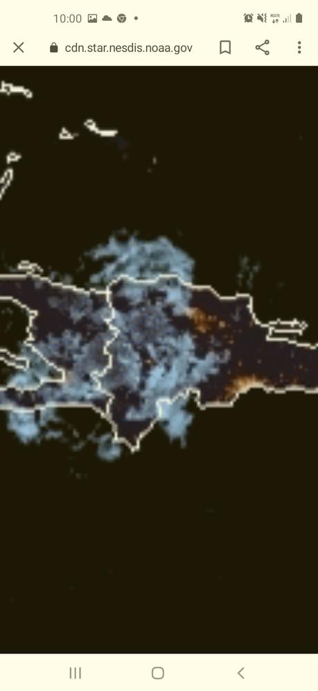Campos nubosos desde el oeste ocasionarán lluvias en parte del territorio dominicano. Campos nubosos desde el oeste ocasionarán lluvias en parte del territorio dominicano.