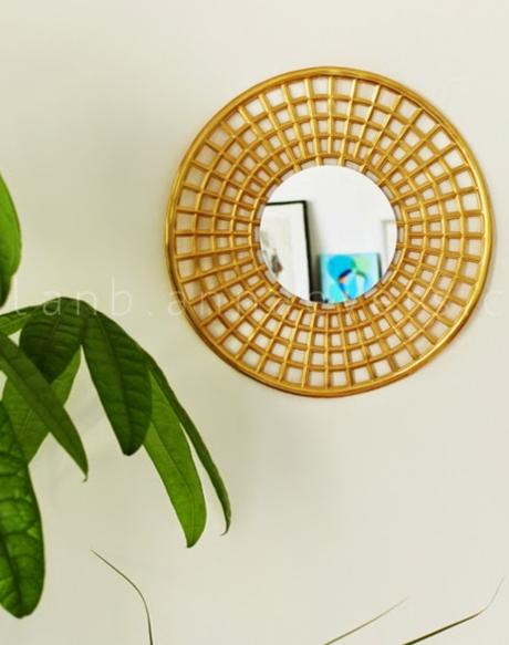 5 Espejos hechos con accesorios de cocina