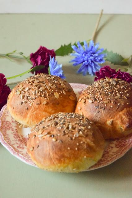 Pan de Hamburguesa Vegano