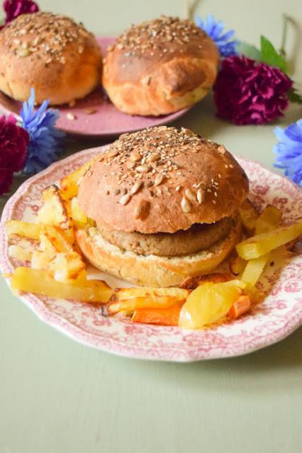 Pan de Hamburguesa Vegano