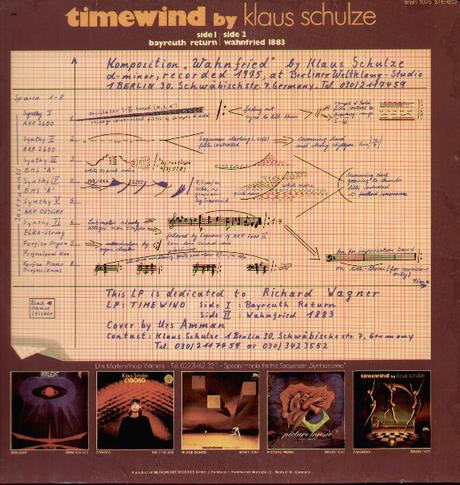 Klaus Schulze - Timewind (1975)