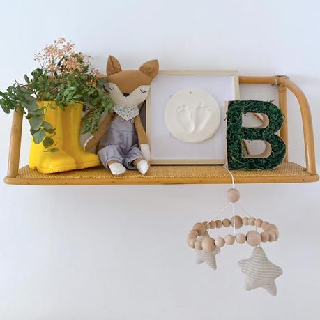 DIY: Letra de papel kraft con musgo DIY: Letra de papel kraft con musgo