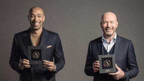 Thierry Henry y Alan Shearer ingresaron al Salón de la Fama de la Premier League