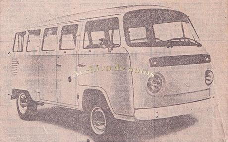 Los utilitarios Volkswagen importados desde Brasil en el año 1980