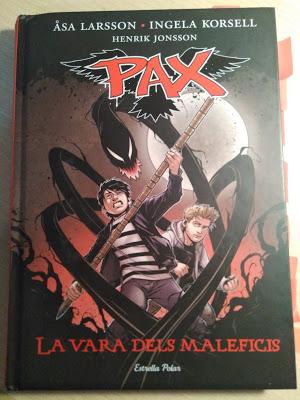 Minireseñas: El mètode Grönholm, de Jordi Galceran; Saga Pax, Libro I: La vara dels maleficis, de Asa Larsson, Ingela Korsell y Henrik Jonsson