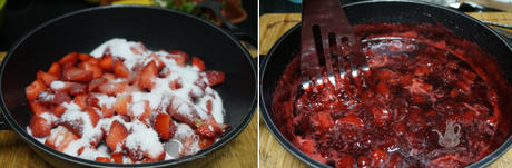 Mermelada de fresas casera Mermelada de fresas casera