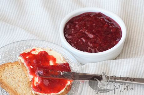 Mermelada de fresas casera