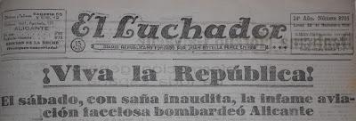 De bombas y bombardeosen aguas tabarquinas