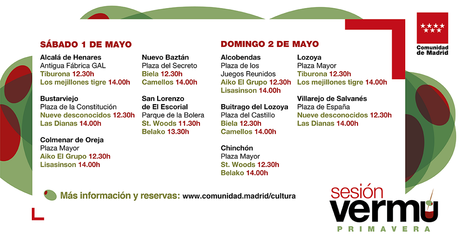 Empiezan los conciertos de Sesión Vermú