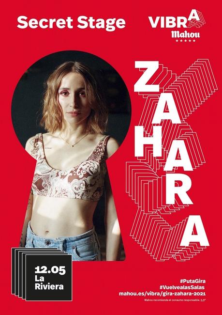 Zahara Vibra Mahou Secret Stage en La Riviera