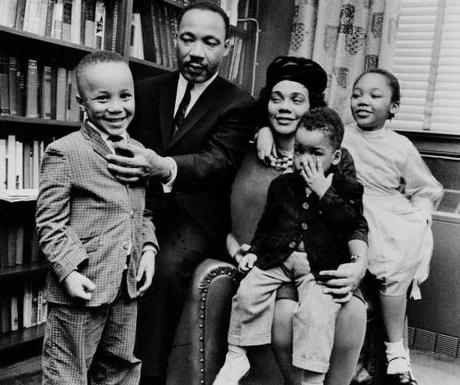 la-familia-king-al-completo-gtres Martin Luther King Jr.
