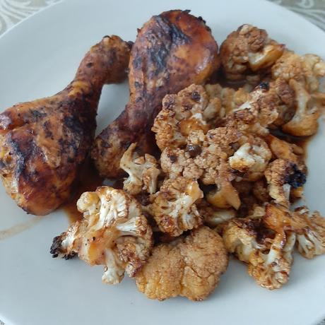 POLLO CON COLIFLOR A LA CANELA POLLO CON COLIFLOR A LA CANELA