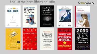 Los 10 Libros finalistas de la X edición de los premios Know Square