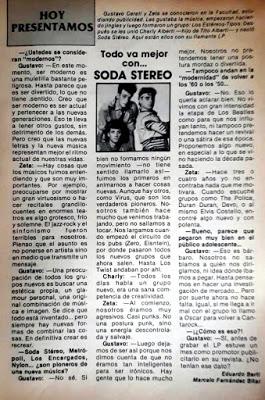 Soda Stereo - Soda Stereo (1984)
