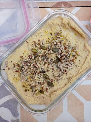 Hummus de garbanzo y berenjena - Vegano & Sin Gluten