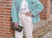 Fluffly mint coat