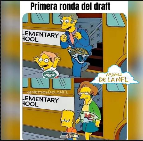 Los mejores memes del Draft NFL 2021