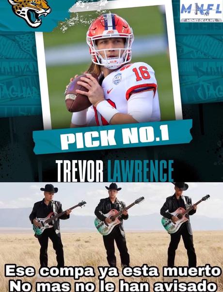 Los mejores memes del Draft NFL 2021