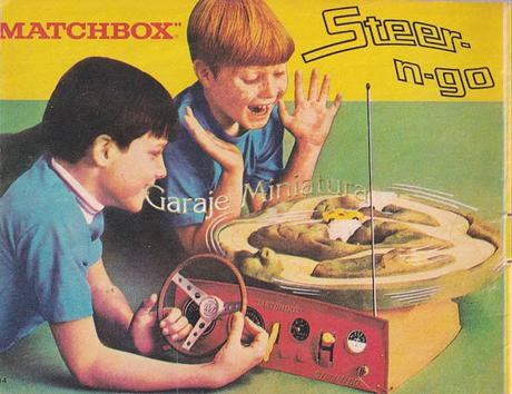 Steer’N’Go, una pista móvil de Matchbox del año 1970