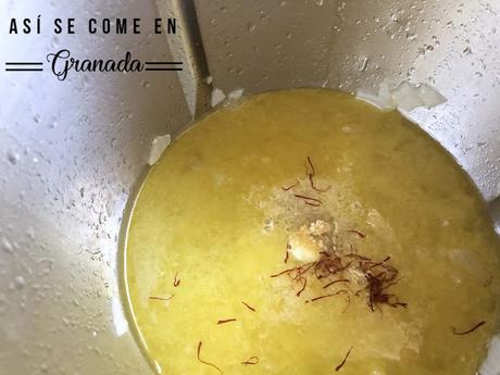 Popietas de lubina y gambas a la sidra Popietas de lubina y gambas a la sidra