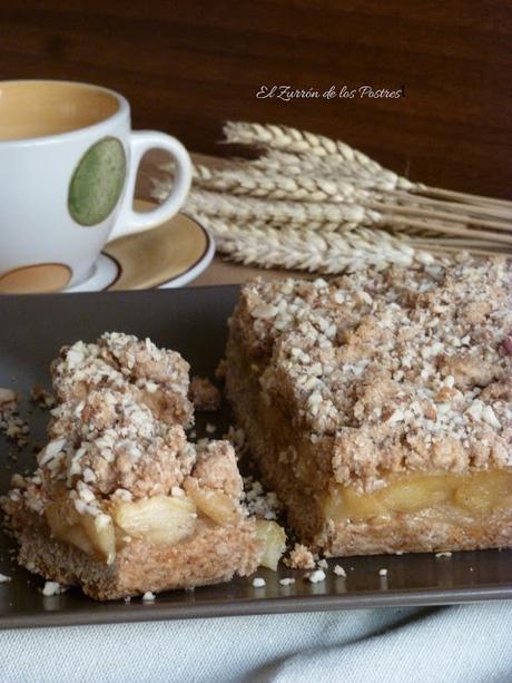 Tarta de manzana crumble Tarta de manzana crumble