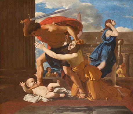 Francis Bacon. Biografía, obras y exposiciones 02. masacre de los inocentes poussin