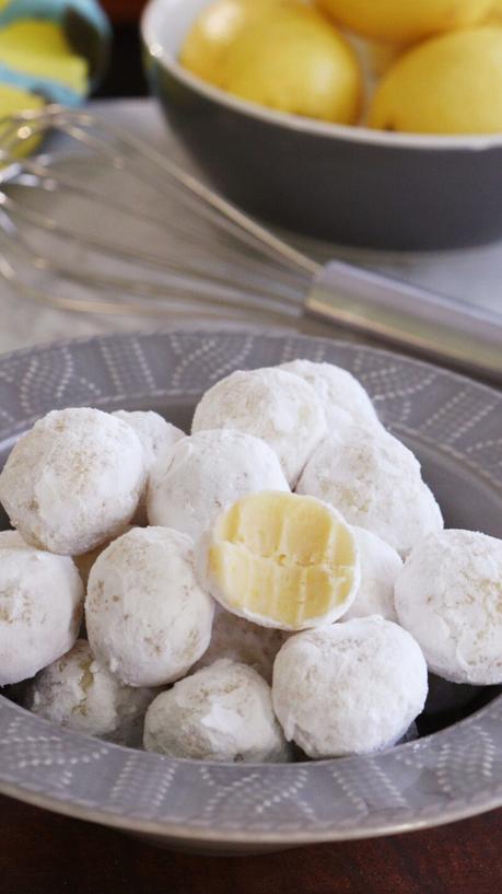 Trufas de Limón trufas de chocolate blanco limon faciles