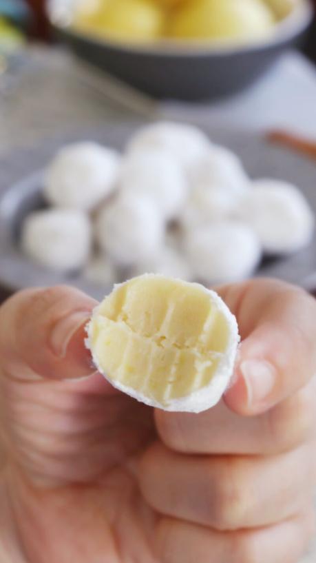 Trufas de Limón trufas de chocolate blanco limon faciles