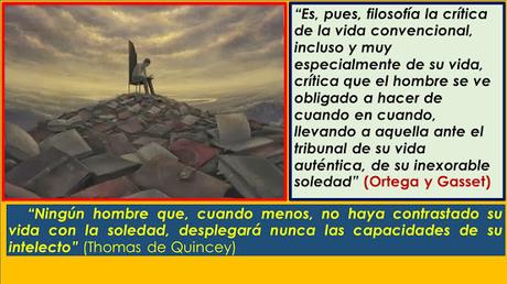 LA SOLEDAD COMO FUENTE DE INSPIRACIÓN