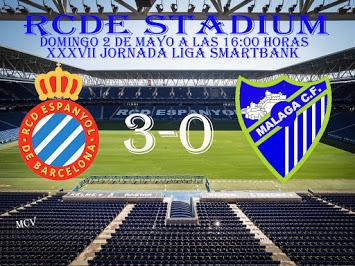 RCD ESPANYOL 3-0 MALAGA CF RCD ESPANYOL 3-0 MALAGA CF