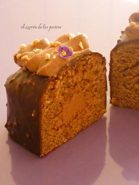 Cake Tubo Gofio de Quinoa y Manises (Cacahuetes)