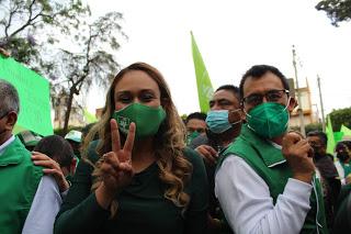TLÁLOC BENDICE CON LLUVIA EL ARRANQUE DE CAMPAÑA DE JESÚS CUANALO