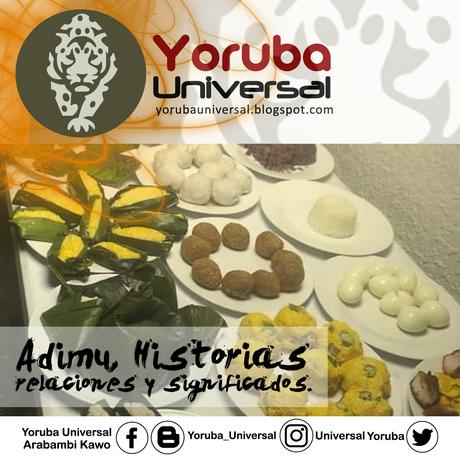 Adimu, Historias, relaciones y significados