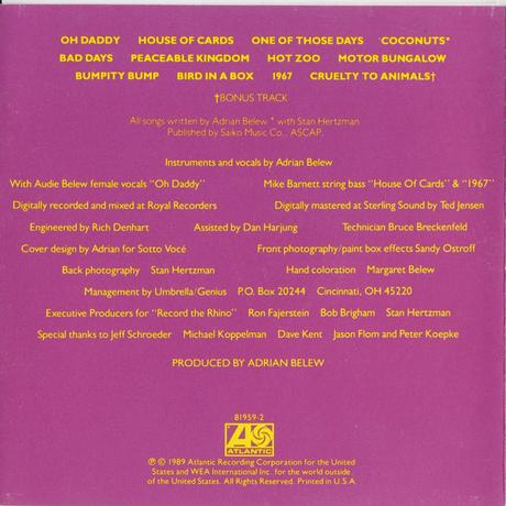 Adrian Belew - Mr. Music Head (1989) Adrian Belew - Mr. Music Head (1989)