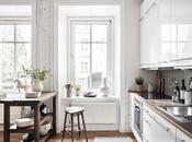 Mesa trabajo como isla cocina