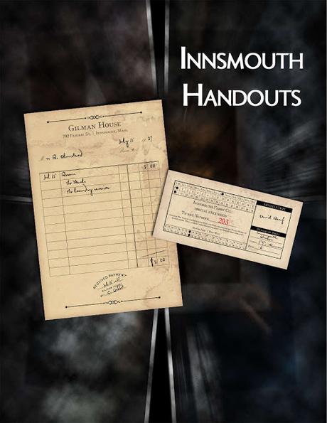 Innsmouth Handout Pack, de base113 Games Innsmouth Handout Pack, de base113 Games