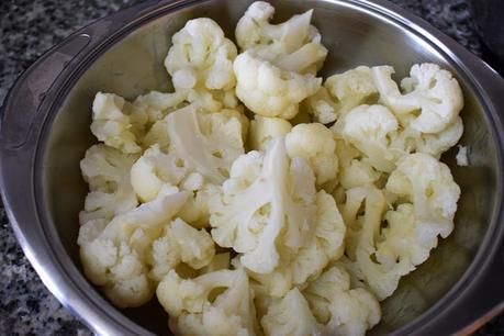 Coliflor salteada con ajo y pimentón de la vera