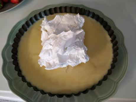 pasteldelimon Tarta de limón, crema y fresas