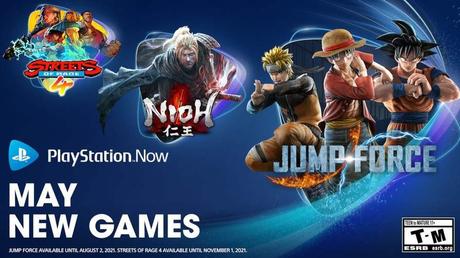 Nuevos juegos para PlayStation Now en mayo