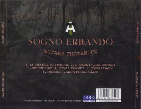 Altare Thotemico - Sogno Errando (2013) Altare Thotemico - Sogno Errando (2013)