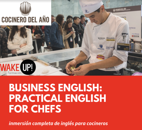 El Concurso Cocinero del Año lanza los primeros cursos de inglés para chefs a distancia