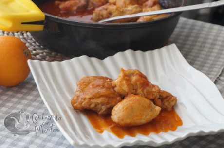 Pollo a la naranja