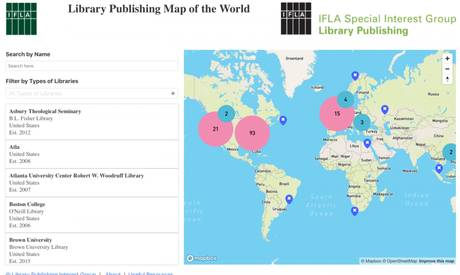 Mapa Editorial de Bibliotecas Globales (IFLA)