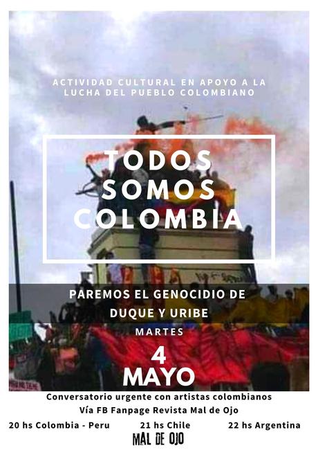Todos Somos Colombia - Hoy 22 Hs - La Voz de los Artistas